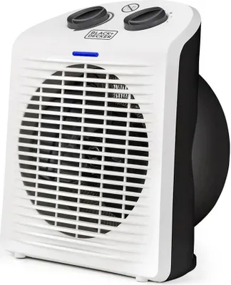 Obrázek produktu pro Black & Decker BXSH2000E, Elektrický přímotop s ventilátorem, Vnitřní, Černá, Bílá, 2000 W, 1000 W, 2000 W
