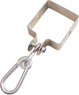 Obrázok produktu pre Háčik na hojdačku Ø10 cm, 4 kusy, pozinkovaná oceľ, otočný hák pre ihrisko