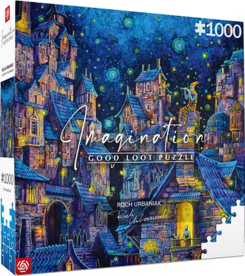 Zdjęcie produktu dla Puzzle 1000 elementów Good Loot Imagination Roch Urbaniak Koncert na Kominie