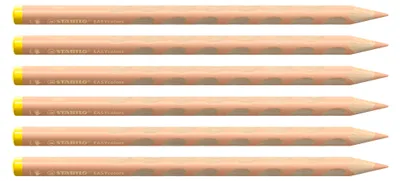 Produktbild von STABILO Ergonomischer Buntstift für Linkshänder - EASYcolors - Einzelstift - apricot apricot