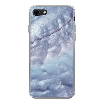 Produktbild von MuchoWow® Handyhülle Schutzhülle Hülle für iPhone 7 Mineralien und Gesteine - Naturstein - Perlmutt Silikon Softcase Handy Hülle - Kartenhalter