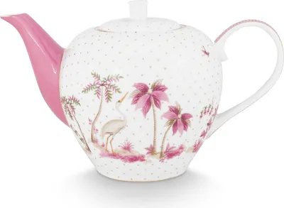 Produktbild von Pip Studio Teekanne Jolie Dots Gold Pink