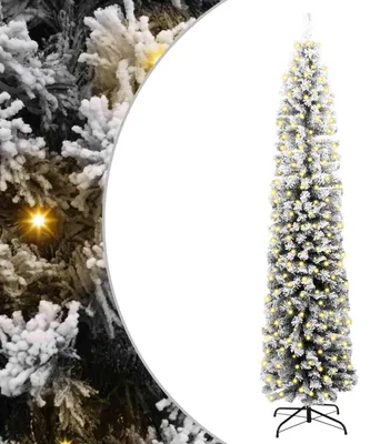 Image de vidaXL Arbre de Noël artificiel avec 300 LED avec support Vert 180 cm