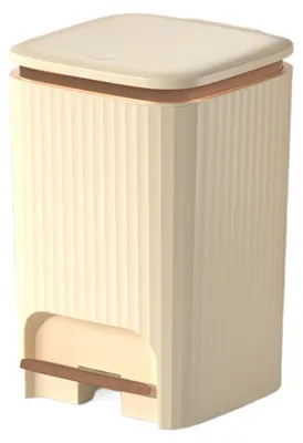 Produktbild von Mülleimer für das Badezimmer mit Deckel und Fußpedal