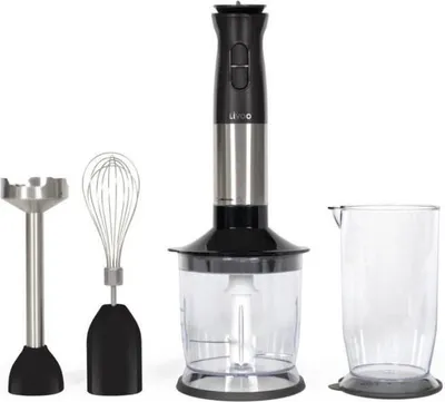 Obrázek produktu pro LIVOO DOP246 Ruční mixér, 800 W, 12 rychlostí, 500 ml sekáček, nerezová metla