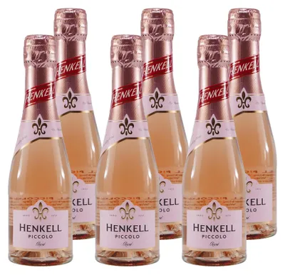 Produktbild von Henkell Piccolo Rosé Sekt -trocken- (12 x 0,2L)