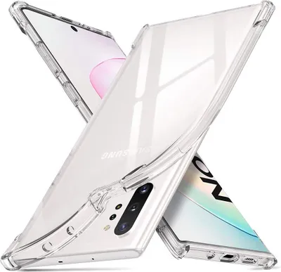 Zdjęcie produktu dla Etui do Samsung Galaxy NOTE 10 PLUS - odporne na wstrząsy, przezroczyste etui na telefon komórkowy, odporne na zarysowania, ultracienkie etui ochronne Phonillico®