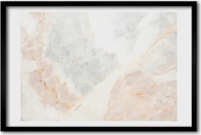 Produktbild von Bild 60x40 MDF-Rahmen, Wandkunst Marmor