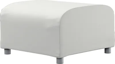 Produktbild von Dekoria Bezug für Klippan Hocker, hellgrau, Husse, Klippan Hocker