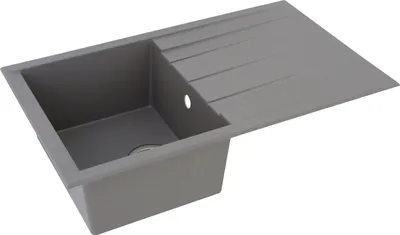 Produktbild von respekta Mineralite Einbauspüle 1 Becken Houston 80 x 50 cm 80 x 50 cm