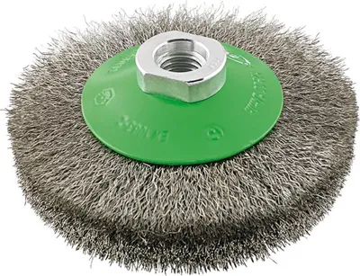 Produktbild von FORMAT Kegelbürste Rostfrei M14 100x0,20mm gewellt