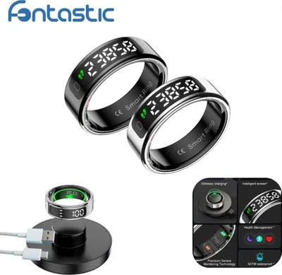 Produktbild von Smart Ring DIVO schwarz 19,1mm