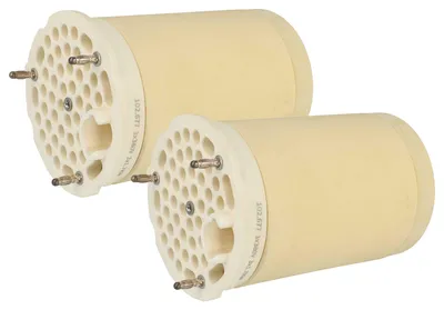 Produktbild von vhbw 2x Heizelement kompatibel mit Leister 117.276, 115.571 Heißluftschweißpistole - 5100 - 8000 W, Keramik Heizkern, 8,45 x 9,2 cm