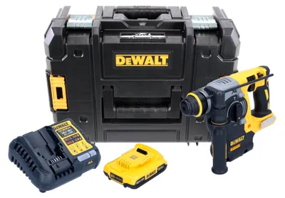 Immagine prodotto di DeWalt DCH 273 D1 18 V Tassellatore Brushless a batteria SDS-Plus in valigetta TSTAK + 1x Batteria 2,0 Ah + Caricatore