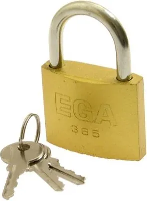 Produktbild von EGA Vorhängeschloss mit 40 mm Riegel, Messing
