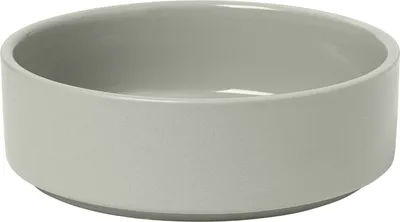 Produktbild von Blomus Pilar Schale, Schälchen, Schüssel, Bowl, Geschirr, Keramik, Mirage Grey, 14 cm, 63978