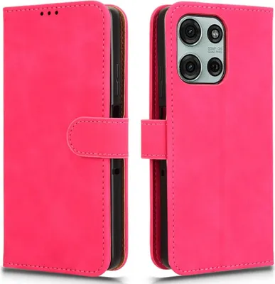Produktbild von Motorola Moto G75 Hülle - Coverup Klapphülle - Rosa