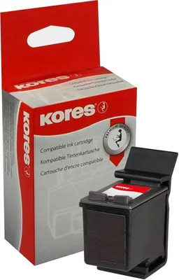 Produktbild von Kores G1900BK, Schwarz, Tinte auf Pigmentbasis, 21 ml