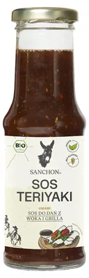 SOS SOJOWY SŁODKI TERIYAKI BEZGLUTENOWY BIO 210 ml - SANCHON