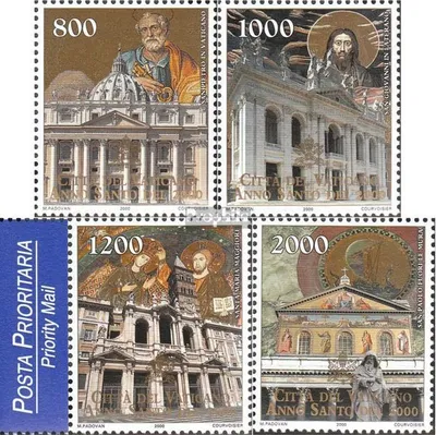 Produktbild von Briefmarken Vatikanstadt 2000 Mi 1323-1326 (kompl.Ausg.) gestempelt Heiliges Jahr 2000