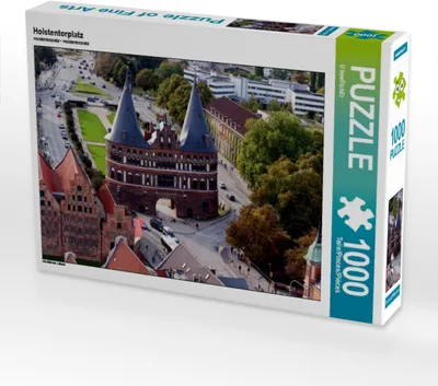 Produktbild von Calvendo Holstentorplatz 1000 Teile Puzzle quer 640x480mm, boeTtchEr U; 7362623