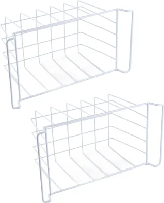 Zdjęcie produktu dla Organizer do przechowywania w zamrażarce, druciane kosze do przechowywania w zamrażarce, kosze do przechowywania w zamrażarce, kosze do przechowywania w zamrażarce, druciany kosz do przechowywania z uchwytem, kosze do przechowywania w zamrażarce w lodówce