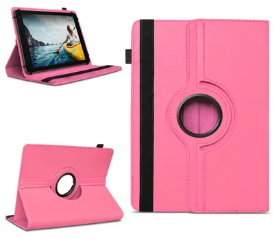 Produktbild von Tablet Tasche für Blackview Tab 90 Hülle Schutzhülle Case 360 Grad Drehbar CoverFarben:Pink