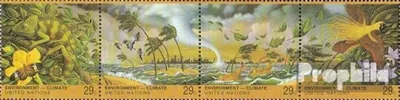 Produktbild von Briefmarken UNO - New York 1993 Mi 657-660 Viererstreifen (kompl.Ausg.) FDC Klimaveränderung