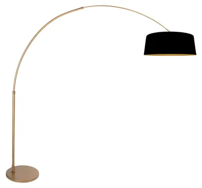 Produktbild von Stehlampe - bronze - Sparkled Light - metall textil - Ø 45cm - E27 - 4311BR - Steinhauer
