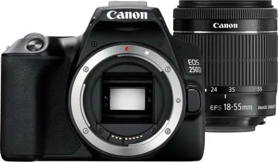 Immagine prodotto di Canon EOS 250D EF.S 18 55mm f 3.5 5.6 III Kit fotocamere SLR 24.1 MP CMOS 6000 x 4000 Pixel Nero