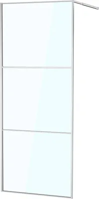 Produktbild von Faziango Duschabtrennung 80X200cm Duschwand für Dusche Walk-In Dusche ESG-Sicherheitsglas 5mm Silber