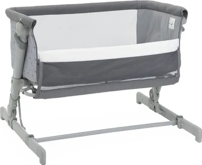 Produktbild von Chicco Next2Me Go, Babybett, Junge/Mädchen, Stoff, Kunststoff, Grau, Faltbar