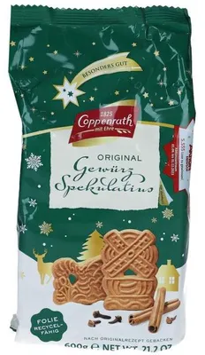Produktbild von Coppenrath Gewürz-Spekulatius 600g