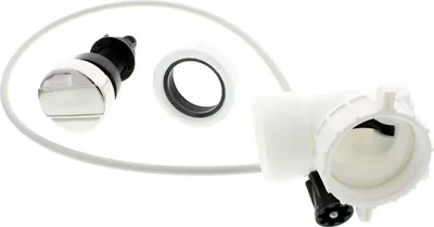 Produktbild von BLANCO 120338 Bowdenzug 700 mm lang mit Drehbetätigung und Anschlusswinkel AL / Ersatzteil