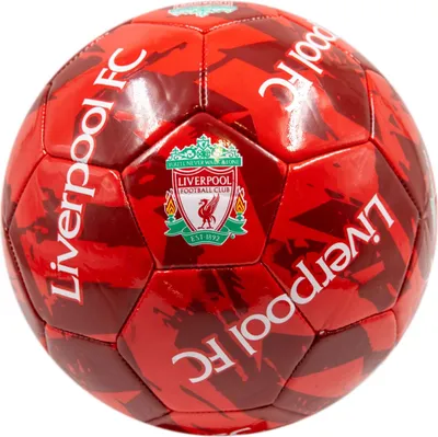 Produktbild von Fußball Liverpool FC Größe 5 rot - offizieller Vereinsball für Training