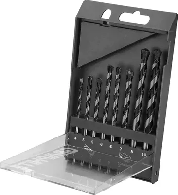 Produktbild von Betonbohrer-Set, 8-tlg. - 4, 5, 5, 6, 6, 7, 8, 10 mm