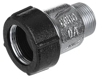 Obrázok produktu pre Liatinová lisovacia spojka s vonkajším závitom pre rúrky – 2" – Ø59,7 – 63,6 mm – DN50