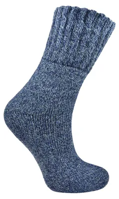 Image de L-Merch - Chaussettes pour hommes/femmes unies - Hiver LT4261 (43 EU - 47 EU) (bleu marine)