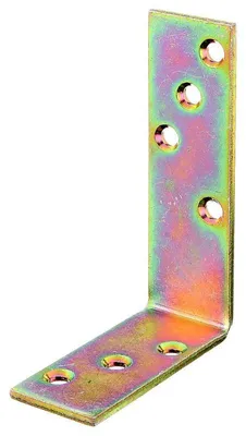 Produktbild von GAH Alberts Balkenwinkel L120 x 80 mm B.35 mm ungleichschenklig Stahl roh - 332303