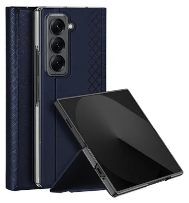Produktbild von Dux Ducis Klapphülle für Samsung Galaxy Z Fold SE - Blau KP36611