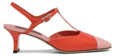 Productafbeelding van Carel rode sandalen van lakleer voor dames - maat 40