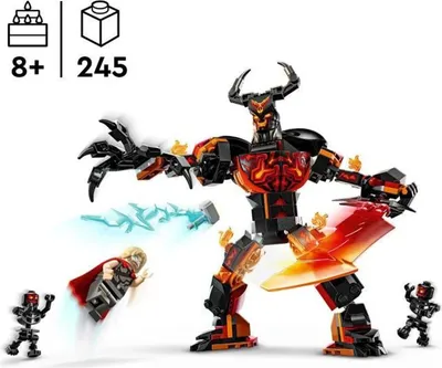 Obrázok produktu pre Zostaviteľná figúrka: Thor vs. Surtur