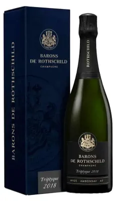 Produktbild von Barons de Rothschild Triptyque Millesime 2018 Estuche Champagner Frankreich Champagner 75.00 cl 12.0 %