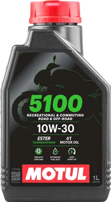 Obrázek produktu pro MOTUL 5100 4T Motorový olej - 10W30 1 litr