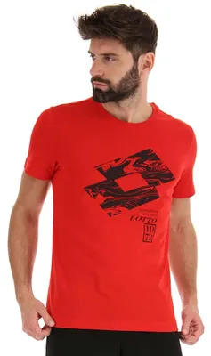 Imagen del producto de Camiseta de manga corta Lotto para hombre, modelo Losanga V L