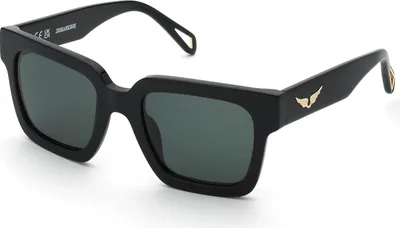 Productafbeelding van Zadig&Voltaire SZV420 Nero lucido, zonnebril voor dames, afmetingen 52/21/140