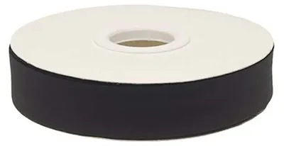 20m Schrägband unifarben 20mm schwarz