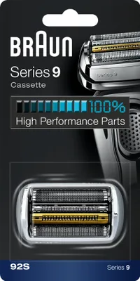 Zdjęcie produktu dla Braun Series 9 81686121, Głowica goląca, 1 głowic(e), Srebrny, 18 mies., Braun, Series 9