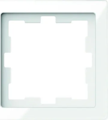 Productafbeelding van Merten MEG4010-6520 Glasafdekraam, enkelvoudig, D-Life, kristalwit