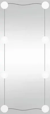 Obrázok produktu pre vidaXL Nástenné zrkadlo s LED svetlami 50x100 cm Obdĺžnikové sklo